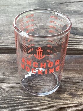Anchor Hocking Vintage Measuring Glass